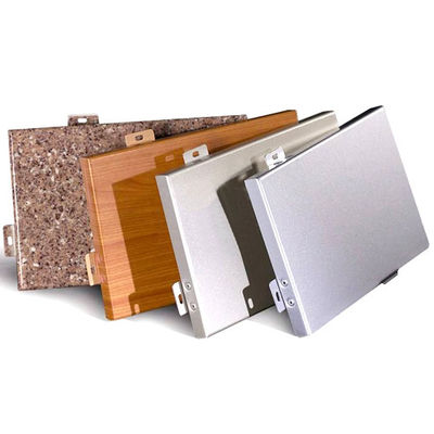 Mua Bảng tường nhôm rắn 3mm / tấm nhôm phủ PVDF cho phong bì mặt tiền online manufacture