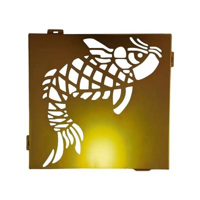 Mua Phân đồ trang trí nhôm veneer Phân đồ tường rèm nhôm chống cháy online manufacture