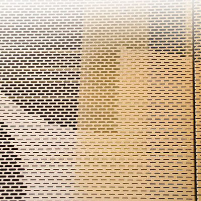 Mua 1.5mm - 3mm Perforated Aluminum Decorative Wall Panel Kháng hóa học online manufacture