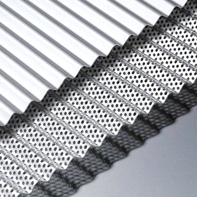 Mua Good Flatness Aluminium Corrugated Panel Đèn nhẹ Độ bền cao online manufacture