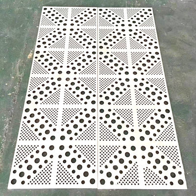 Mua 1.5mm đến 5.0mm Perforated Aluminium Cladding Panels cho trang trí mặt tiền kiến trúc online manufacture