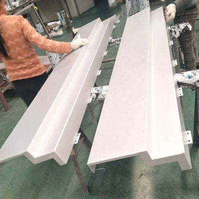 Màn tường rèm chống nhiệt Bảng kim loại nhẹ 2mm-6mm Độ dày