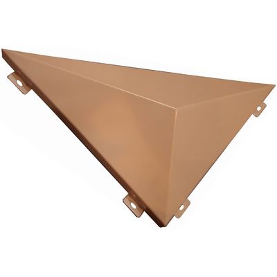 Hình tam giác 3D bề mặt tấm nhôm tùy chỉnh cho trang trí tòa nhà
