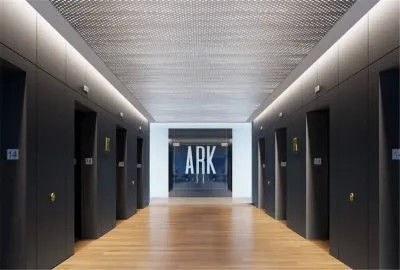 Tòa nhà văn phòng Aluminium Veneer Curtain Wall Độ bền cao và nhẹ