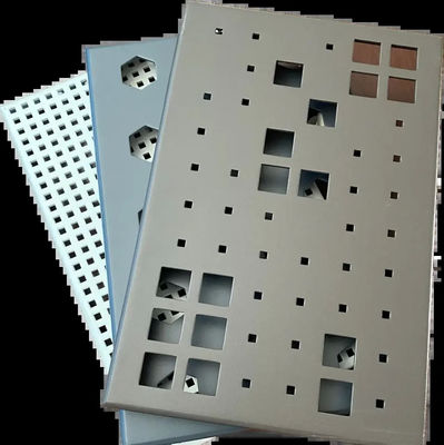 Bảng nhôm lỗ trong nhà Độ dày 0,5mm-10mm Kháng ăn mòn