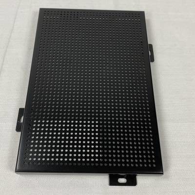 Bức tường rèm khắc rỗng lỗ bên ngoài tường nhôm