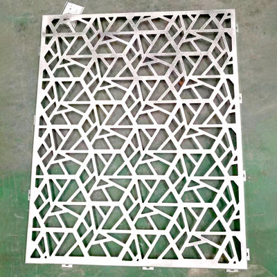 Thiết kế tùy chỉnh Bảng nhôm lỗ cho trang trí tòa nhà 2-3mm Bảng phủ tường