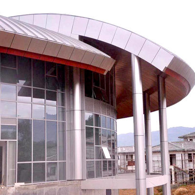 2.5mm hoặc 3mm Customized Aluminium Cladding Panels để làm cho tòa nhà mái vòm hoặc mái vòm
