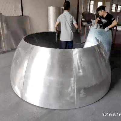 Các tấm lớp phủ nhôm Hyperbolic được phủ PVDF để trang trí tòa nhà
