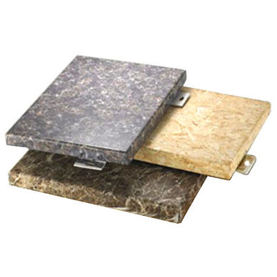 Các tấm lớp phủ nhôm tùy chỉnh với màu đá cẩm thạch nhân tạo cho trang trí nội thất hoặc bên ngoài