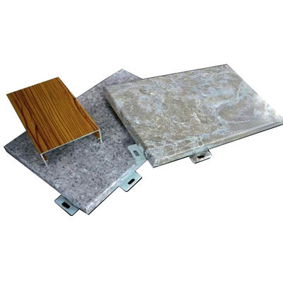 Các tấm lớp phủ nhôm không rỉ sét Anodized hoặc phủ kết thúc tùy chỉnh để trang trí tường rèm
