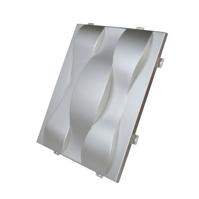 3D Hyperbolic Aluminium Panel với bề mặt nhô trồi để trang trí tòa nhà đặc biệt