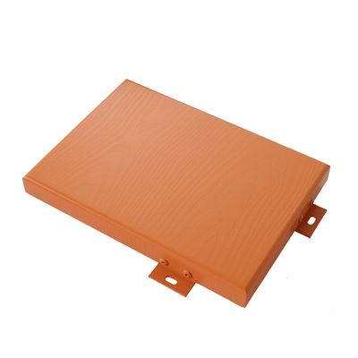 Các tấm lớp phủ nhôm chống thời tiết với màu gỗ nhân tạo cho trang trí tòa nhà