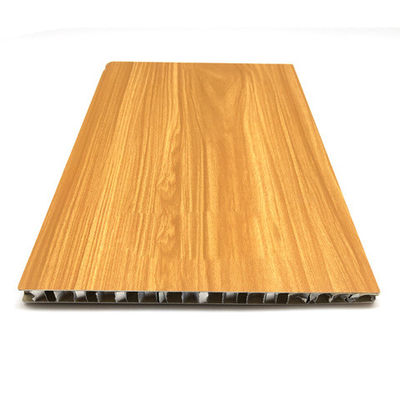 Đơn vị kích thước Aluminium Honeycomb Composite Panel với màu sắc Woonden nhân tạo