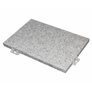 Phân đồ kim loại được tùy biến bằng nhôm màn tường phủ bằng kim loại với màu đá hoặc đá cẩm thạch bắt chước